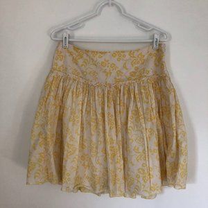 Gap floral skirt - size 8
